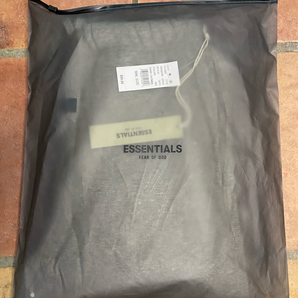 Fear of God Essentials Gray Packaging